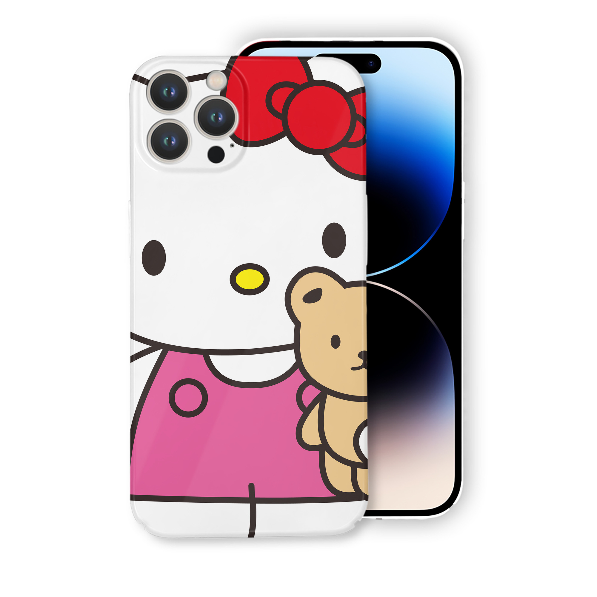 （画像用） Hello Kitty ハローキティ 【iPhone 14シリーズ対応】ハードケース